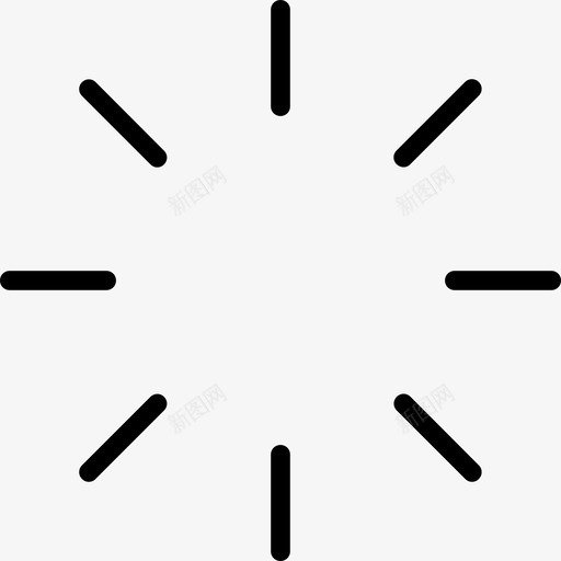 装载条纹标志优雅的界面图标svg_新图网 https://ixintu.com 优雅的界面 标志 装载条纹