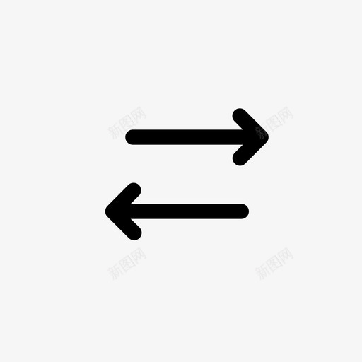 交换顶点箭头更改图标svg_新图网 https://ixintu.com 交换 交换顶点 基本线图标 更改 箭头 翻转