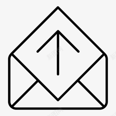 发送电子邮件保存电子邮件简单电子邮件图标图标