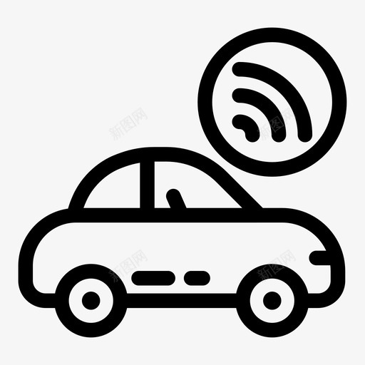 汽车警报安全运输图标svg_新图网 https://ixintu.com 安全 汽车服务 汽车警报 车辆 运输