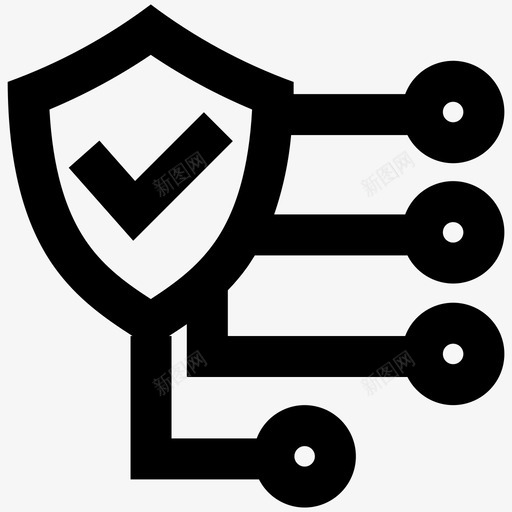 保护网检查标记屏蔽图标svg_新图网 https://ixintu.com 保护网 屏蔽 检查标记