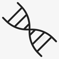 医学背景RNA动画dna螺旋医学图标高清图片