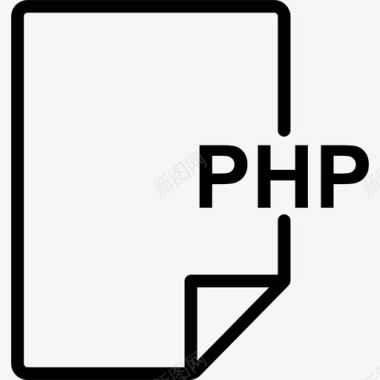 php文件代码编码图标图标