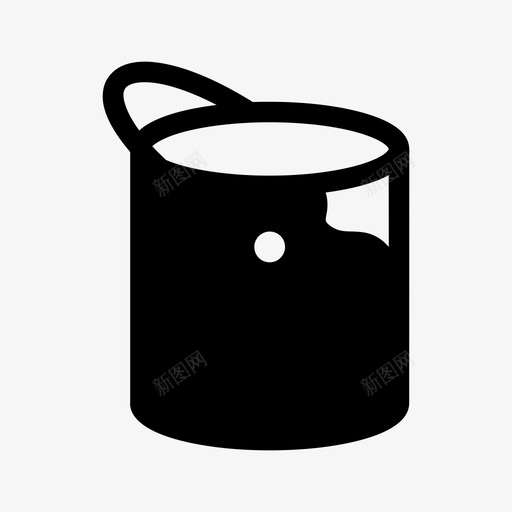 水桶颜色桶填充物图标svg_新图网 https://ixintu.com 填充物 水桶 液体 颜色桶