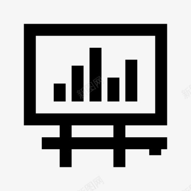 统计课程教育图标图标