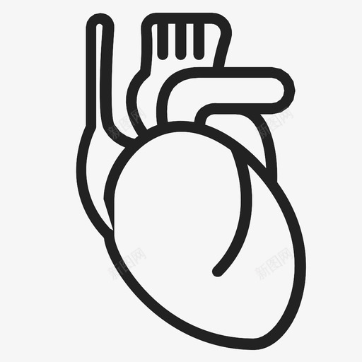 心脏人体器官药物图标svg_新图网 https://ixintu.com 人体器官 心脏 药物