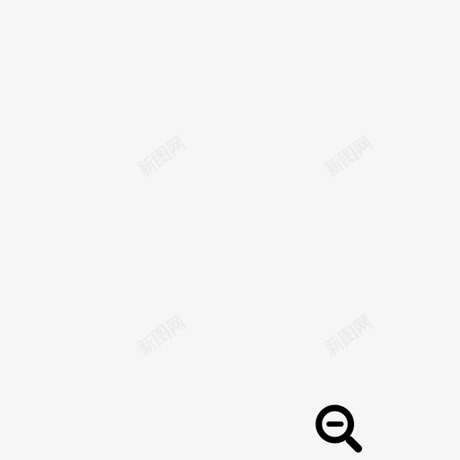 03 magnifying glass minus zoom outsvg_新图网 https://ixintu.com 03 magnifying glass minus zoom out