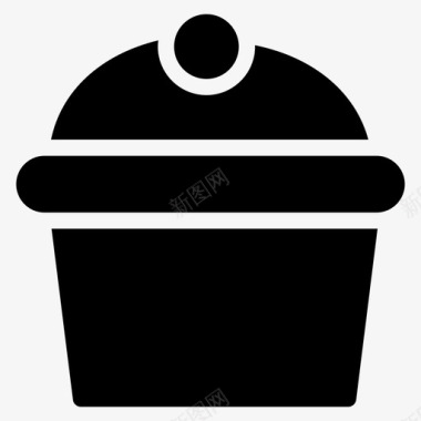 曲奇烹饪食物图标图标