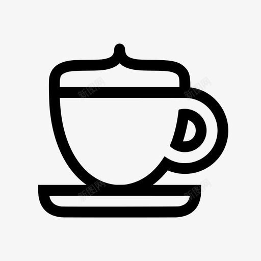 卡布奇诺咖啡因咖啡图标svg_新图网 https://ixintu.com 卡布奇诺 咖啡 咖啡因 意大利
