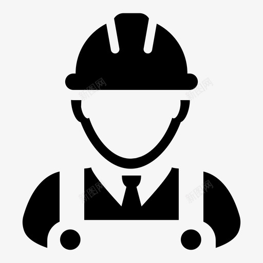 建筑工人工程师劳工图标svg_新图网 https://ixintu.com 劳工 工程师 建筑工人 建筑工人图标业务向量样式5 男性
