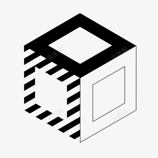 几何形态三维艺术图标svg_新图网 https://ixintu.com 三维 几何形态 几何形态三维 艺术 设计