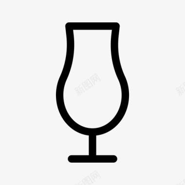 啤酒杯酒精饮料图标图标