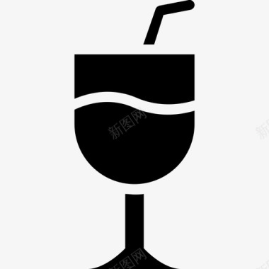 pinacolada饮料饮料字形图标图标