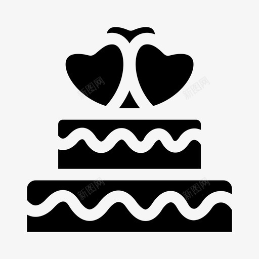 蛋糕烘焙食品生日蛋糕图标svg_新图网 https://ixintu.com 婚礼蛋糕 烘焙食品 甜点 生日蛋糕 蛋糕