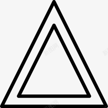 三角形工具插入插图图标图标