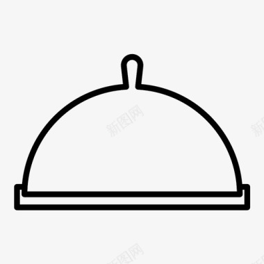 餐盘厨师图标图标