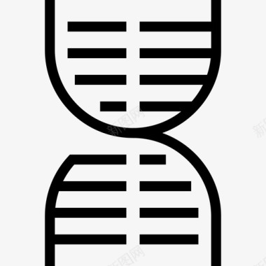 遗传学链dna图标图标