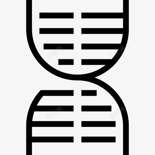 遗传学链dna图标svg_新图网 https://ixintu.com dna 分子 医疗保健和医学2 螺旋 遗传学 链