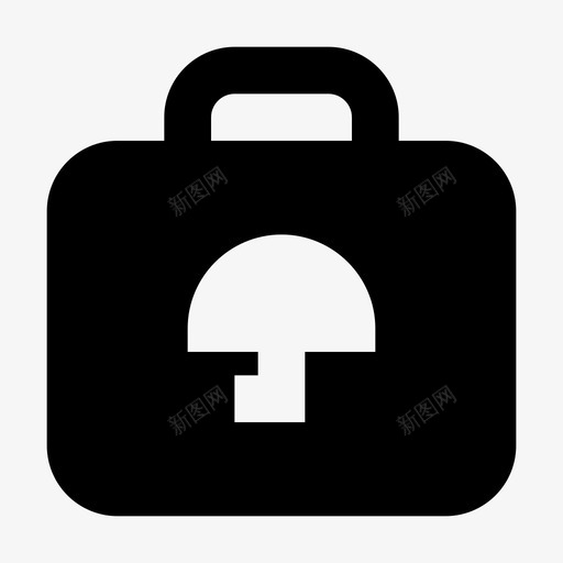 安全公文包保护安全图标svg_新图网 https://ixintu.com 保护 安保 安全 安全公文包 安全防护材料