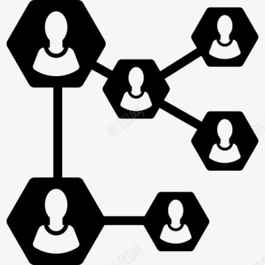 追踪用户社交有联系的人图标图标