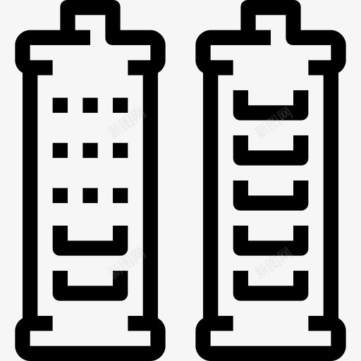 可充电电池蓄电池能量图标svg_新图网 https://ixintu.com 功率 功率和能量 可充电电池 能量 蓄电池
