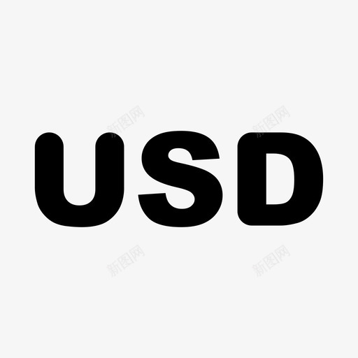 USDsvg_新图网 https://ixintu.com USD linear