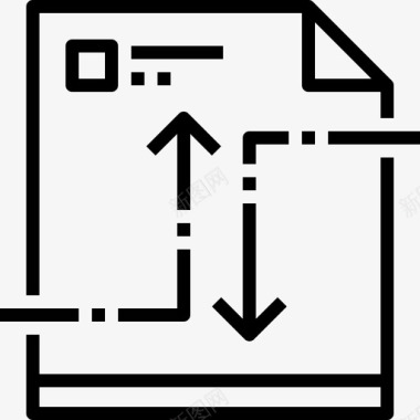 和上传业务文档图标图标