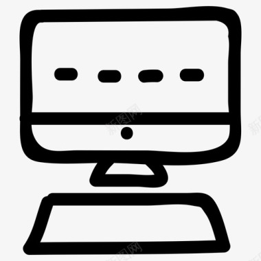计算机cpu设备图标图标