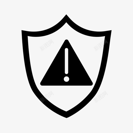 安全警报通知保护图标svg_新图网 https://ixintu.com 保护 安全填充 安全警告 安全警报 安全错误 屏蔽 通知