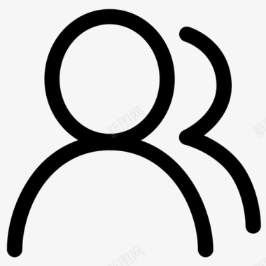 发送人数图标