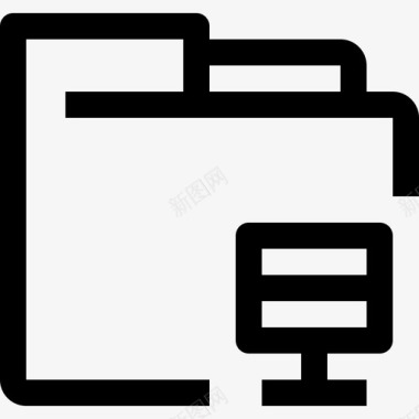 文件夹和归档数据文档图标图标