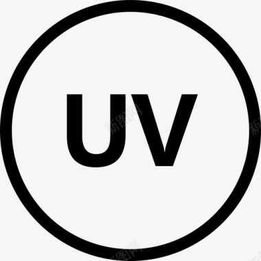 UV图标