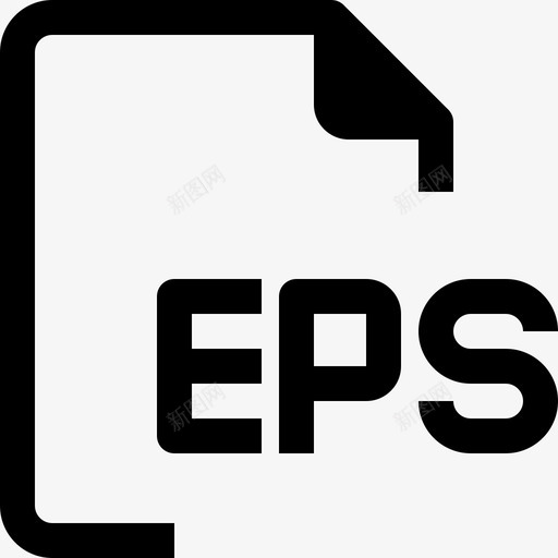 文件类型文档eps图标svg_新图网 https://ixintu.com eps 文件和文件类型最小图标 文件类型 文档 纸张