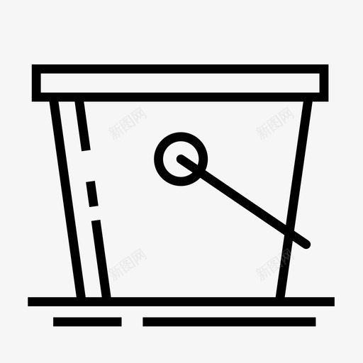 桶容器油漆桶图标svg_新图网 https://ixintu.com 容器 桶 水 水桶 油漆桶 清洁内务