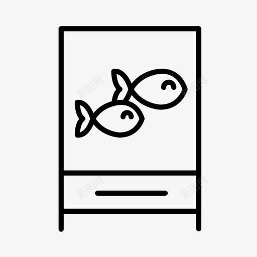鱼标志食物湖泊图标svg_新图网 https://ixintu.com 可持续发展 捕鱼 海洋 湖泊 食物 鱼标志