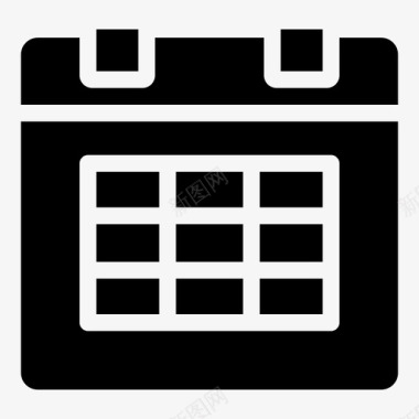 日历管理日期图标图标