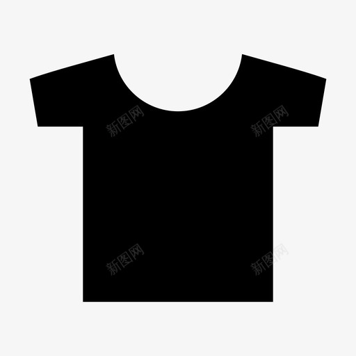 服装休闲服时装图标svg_新图网 https://ixintu.com t恤 休闲服 时装 服装 衬衫