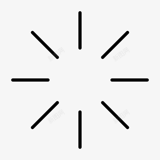 加载轮按钮计算机图标svg_新图网 https://ixintu.com 加载轮 按钮 计算机 进程 重新启动