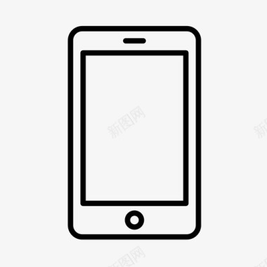 iphone电子产品设备图标图标