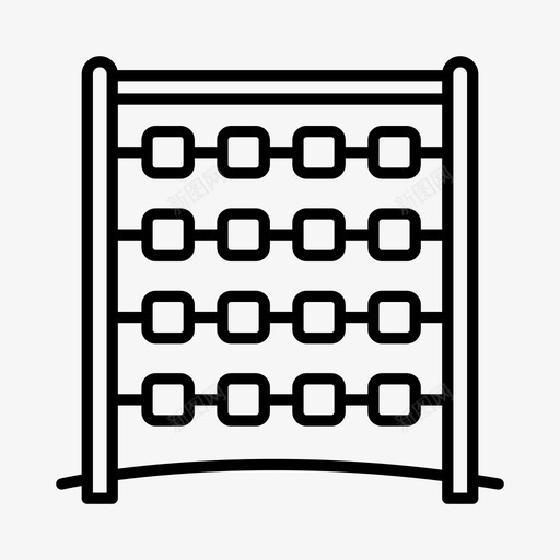 操场营地障碍课程图标svg_新图网 https://ixintu.com 公园 培训 学校 操场 营地 障碍课程