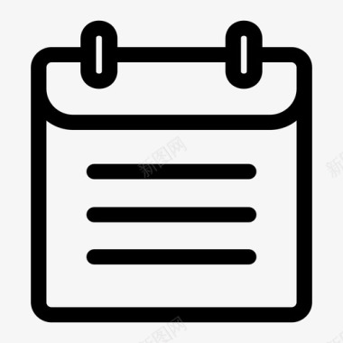 日历月历挂历图标图标