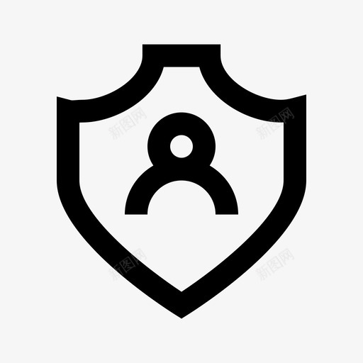 保护隐私保护安全图标svg_新图网 https://ixintu.com 保护 保护隐私 安全 安全保护webgrid