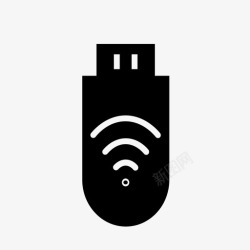 pendrivependrive便携式wifiusb图标高清图片