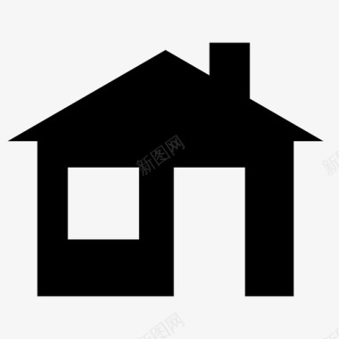 房子住所家图标图标