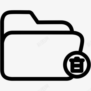 文件夹回收站资源管理器文件图标图标