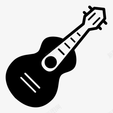 吉他古典乐器图标图标