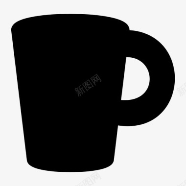 杯子碎杯子咖啡杯图标图标