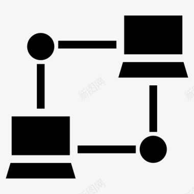 网络计算机网络网络共享图标图标