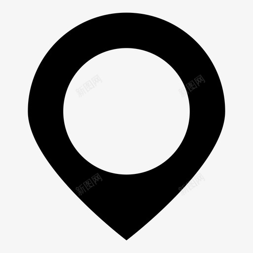 地图标识检查点目的地svg_新图网 https://ixintu.com 位置 地图标识 地点 检查点 目的地