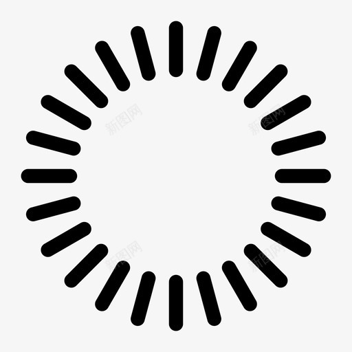加载轮计算机重新启动图标svg_新图网 https://ixintu.com 加载轮 计算机 重新启动
